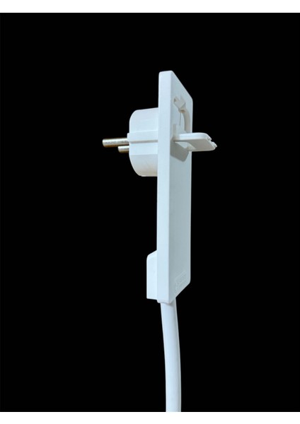 Premium Seri 4 Metre 5’li Prizli Uzatma Kablosu | Dar Alanlar Için | Ince Fişli, Düğmeli, Çocuk Korumalı | Beyaz fiyatları