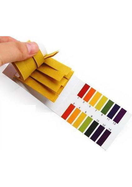 Ph Metre Meter Test Ölçme Kağıdı 80 Li 1-14 Ph Ölçer - 80 Adet Turnusol Kağıdı