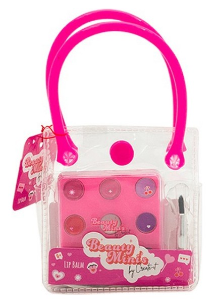Çantalı Mini Dudak Balmı Seti - Beauty Mini's