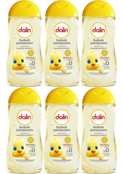 Bebek Şampuanı 200ML Klasik (6 Lı Set)