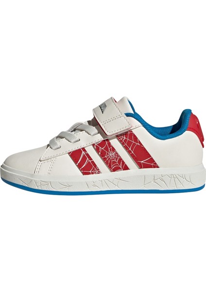 Sportswear JS0778 Adidas Marvel Spider-Man Grand Court Shoes Kids fiyatları