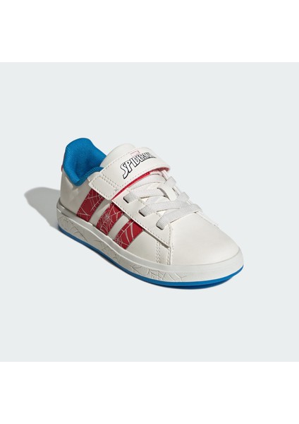 Sportswear JS0778 Adidas Marvel Spider-Man Grand Court Shoes Kids modelleri