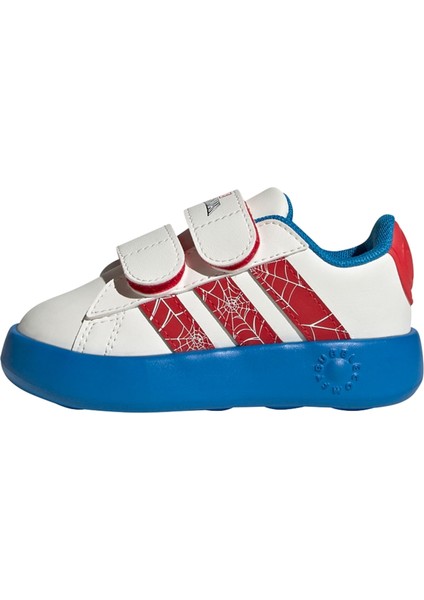 Sportswear JQ8072 Adidas x Marvel Spider-Man Grand Court Shoes Kids fiyatları