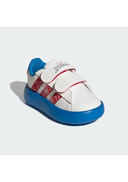 Sportswear JQ8072 Adidas x Marvel Spider-Man Grand Court Shoes Kids modelleri