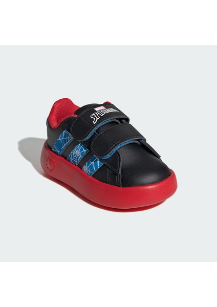 Sportswear JQ7828 Adidas x Marvel Spider-Man Grand Court Shoes Kids modelleri