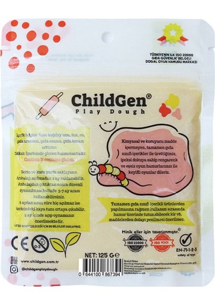 125GR Kartuş Oyun Hamuru - Sarı fiyatları