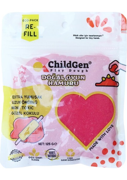 125GR Kartuş Oyun Hamuru - Pembe