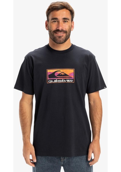 Ev Gradient Box Ss Erkek T-Shirt