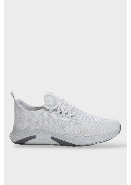 Unisex Yazlık Triko Spor Ayakkabı Gri