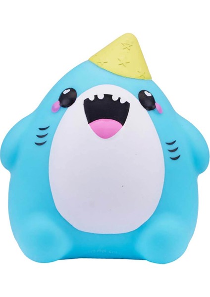 Mini Cutzees Squishy Figür S1 MH004001 - Mavi Köpek Balığı Snaws