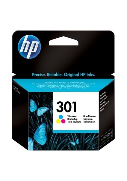 <![cdata[hp CH562EE (301) Uc Renklı Murekkep Kartusu 165 Sayfa]]>