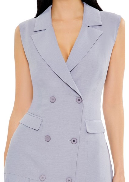 F21 Çift Düğmeli Mini Elbise modelleri