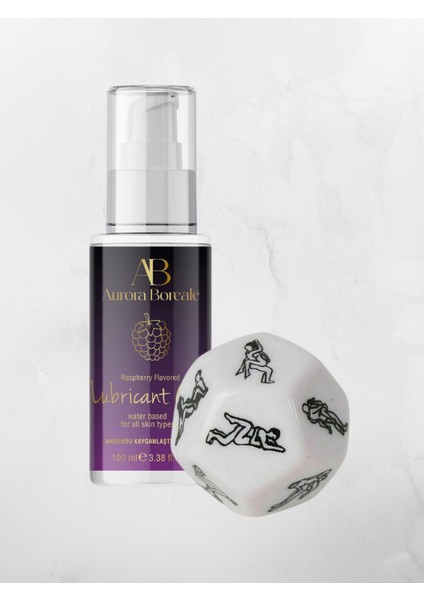 Ahududu Aromalı Jel 100ML + 12 Farklı Pozisyon Zarı Hediyeli