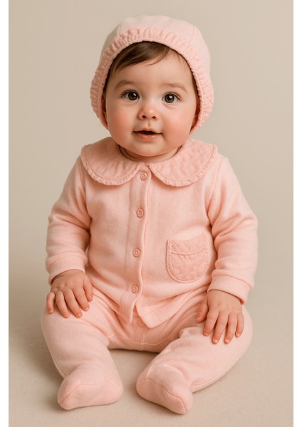 Pembe Fistolu 5li Kız Yenidoğan Çocuk Hastane Çıkışı Seti