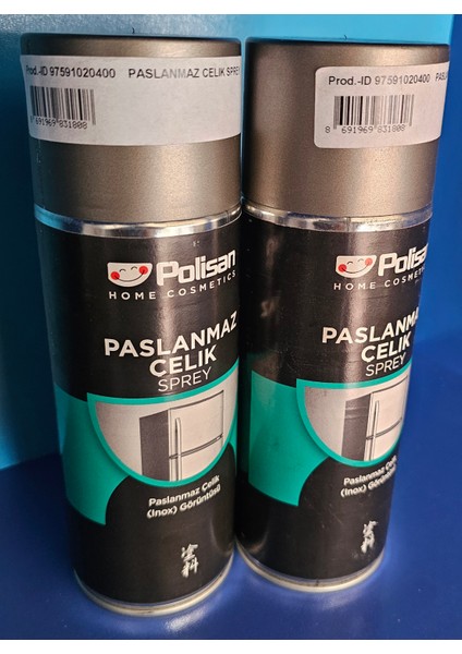 Paslanmaz Çelik Sprey fiyatları