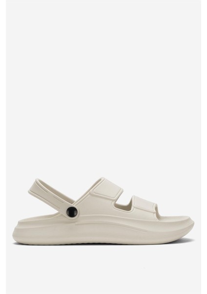 Unisex Ortopedik Deniz Havuz Terliği Sandalet Krem
