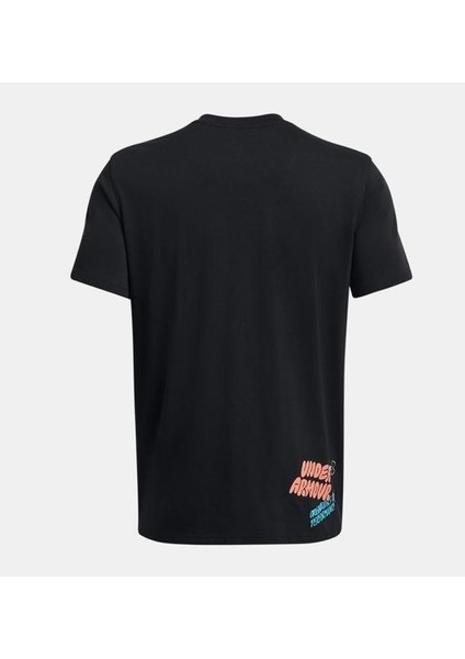 UA HW LOGO OVERLAY EMB SS Erkek T-Shirt fırsatları