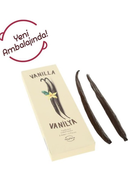 Vanilya Çubuğu (Çubuk Vanilya) - 2 adet