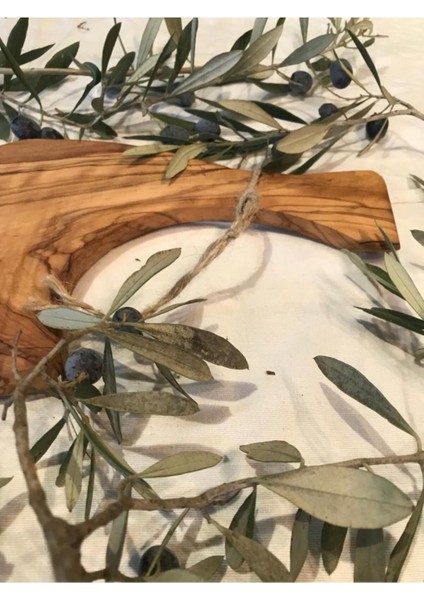 Zeytin Ağacı Kesme Tahtası - Sunum Tabağı fırsatları