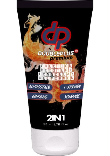 Erkeğin Yeni Boyutunun Gücünün ve Tutkusunun Premium Jel Hali 50 ml