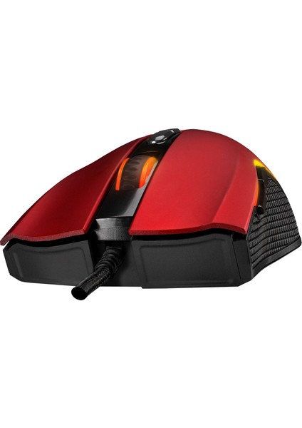 Smx-r44 V2 Makrolu Kırmızı 12800 Dpı Rgb Ledli 80 Milyon Gaming Pro Oyuncu Mouse