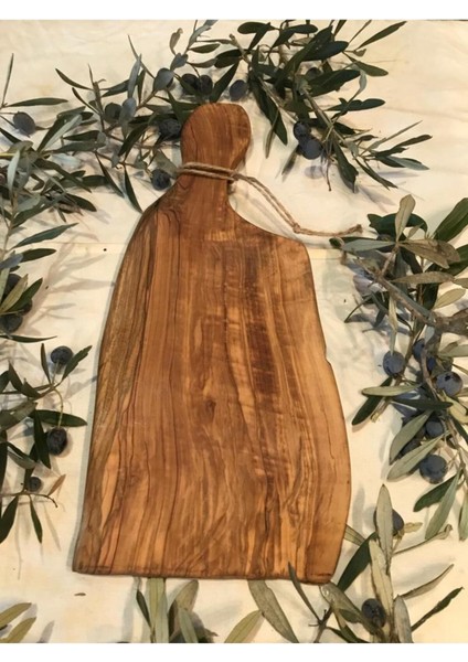Zeytin Ağacı Kesme Tahtası - Sunum Tabağı