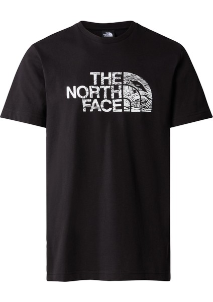 M S/S Woodcut Dome Tee Erkek T-Shirt