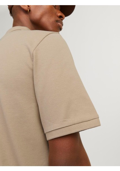 Jjemac Zip Ss Polo Sn Erkek T-Shirt