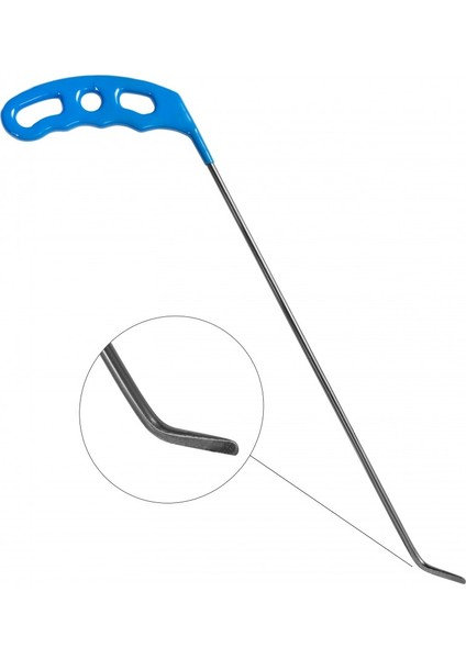 31 cm 5 mm Çap Sağlı Sollu Tek Kıvrımlı Sol Boyasız Göçük Düzeltme Çubuğu, Pdr Çubuk - S6-08