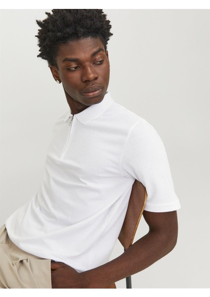 Jjemac Zip Ss Polo Sn Erkek T-Shirt indirimleri