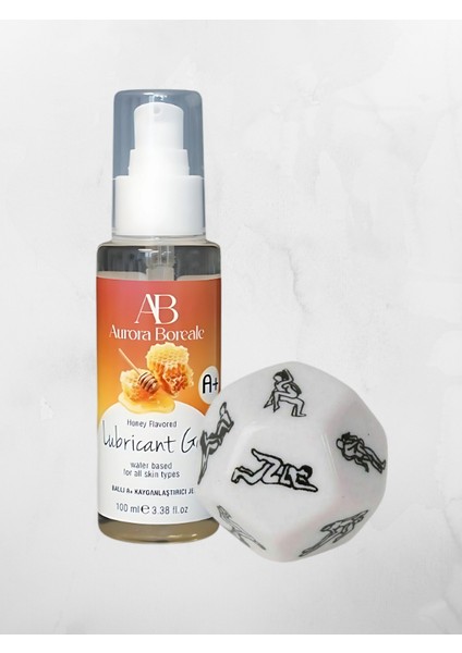 A+ Bal Aromalı Jel 100 ml + 12 Farklı Pozisyon Zarı Hediyeli