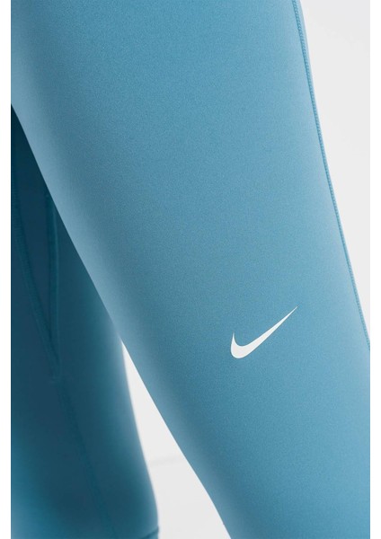 Pro 365 Dri Fit Training Mid Rise Full Length Tight Fit Toparlayıcı Tayt Açık Mavi modelleri