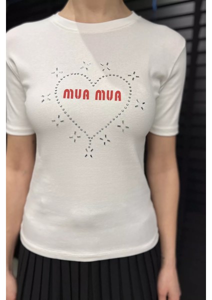 Kadın Taş Işlemeli Baskılı Bluz P-00016481 fırsatları