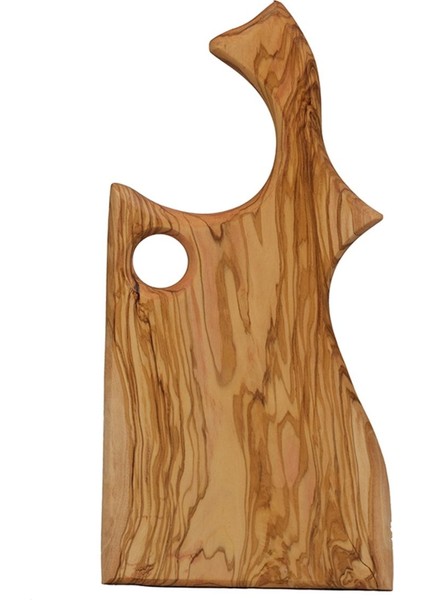 Zeytin Ağacı Kesme Tahtası Sunumluk 25*35 Cm. Büyük Boy