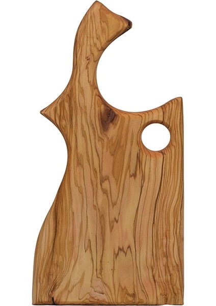 Zeytin Ağacı Kesme Tahtası Sunumluk 25*35 Cm. Büyük Boy