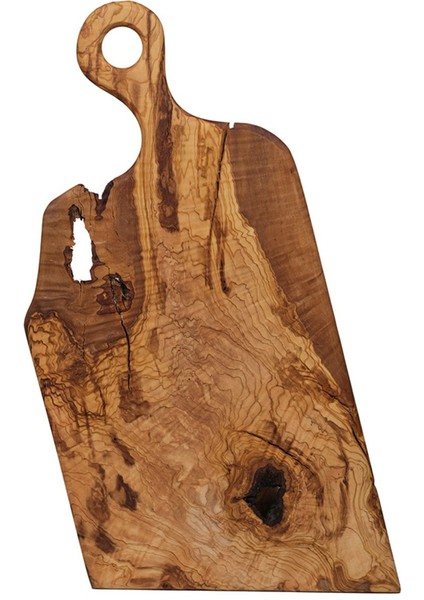 Zeytin Ağacı Kesme Tahtası Sunumluk 20*30 Cm. Orta Boy