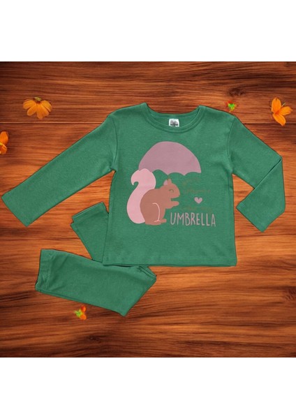 Şemsiyeli Pijama Takımı