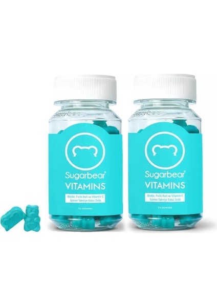 Saç Vitamini 74 Adet Kapsül 2’li Fırsat Paketi