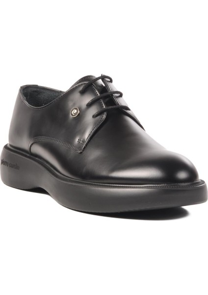 70914 Siyah Deri Erkek Günlük Ayakkabı