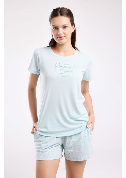 8988 Kadın Şort Pijama Takım