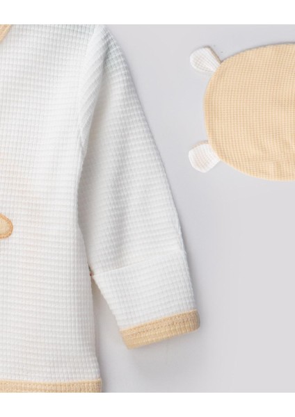 Kendinden Eldivenli Tavşanlı 4lü Yenidoğan Hastane Çıkış Seti fırsatları