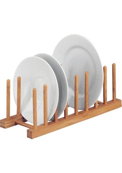 38X13X14CM Bambu Good Shaddy Ahşap Tabaklık Bulaşık Sepet Mutfak Gereç Suya Dayanıklı 1 Adet