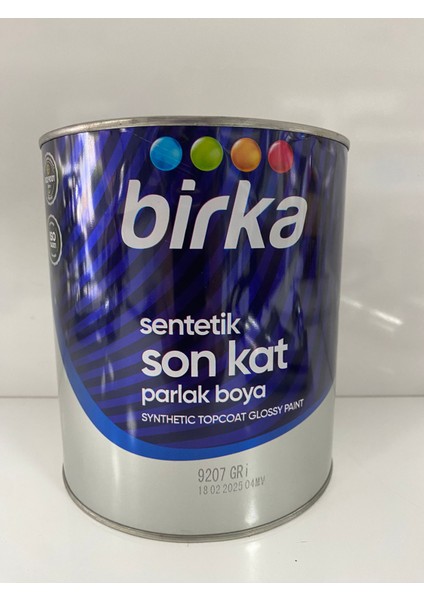 Sentetik Son Kat Parlak Boya