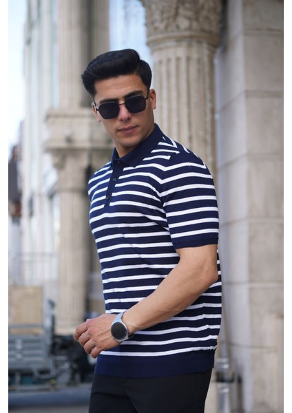 Erkek Polo Yaka Örme Triko T-Shirt Terletme Yapmaz Hava Alan Erkek T-Shirt fiyatları