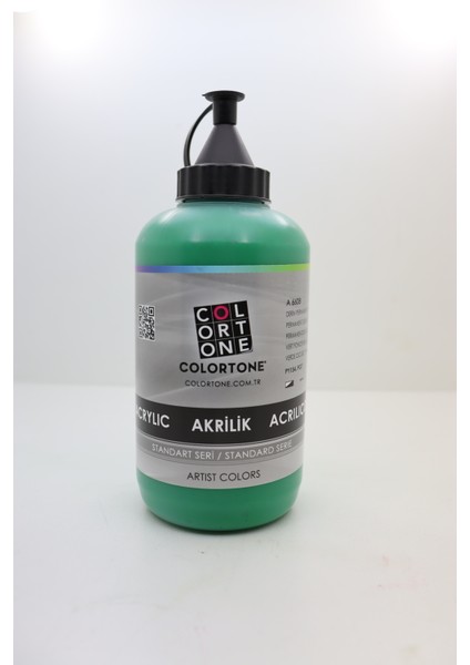 Artist Colors (Standart Seri) 650 ml Akrilik Boya ''Derin Permanent Yeşil''