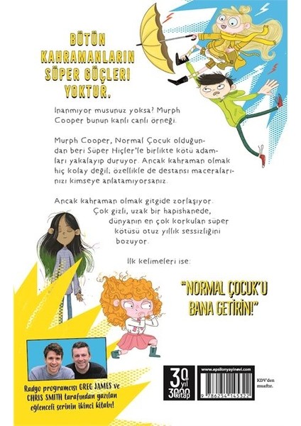 Normal Çocuk (Ciltli) - Greg James - Chris Smith