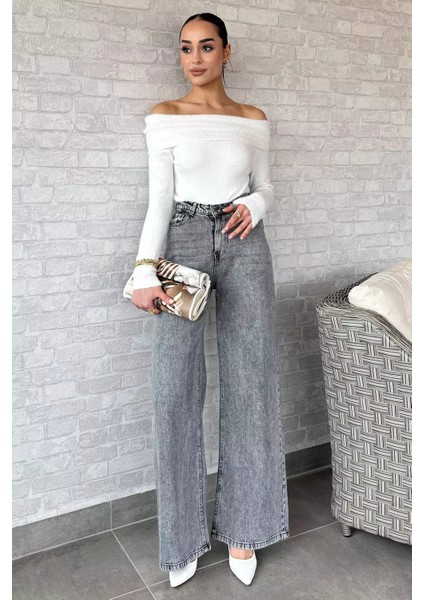 Kadın Palazzo Jean Kot Pantolon P-00014813 fiyatları