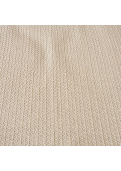 Soft Luna Tek Kişilik Pike - Krem - 160 x 220 cm