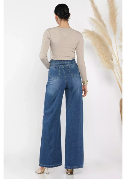 Kadın Palazzo Jean Kot Pantolon P-00014813 modelleri