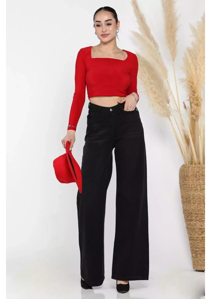 Kadın Palazzo Jean Kot Pantolon P-00014813 fiyatları